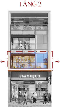 Building Rendering Tầng 2