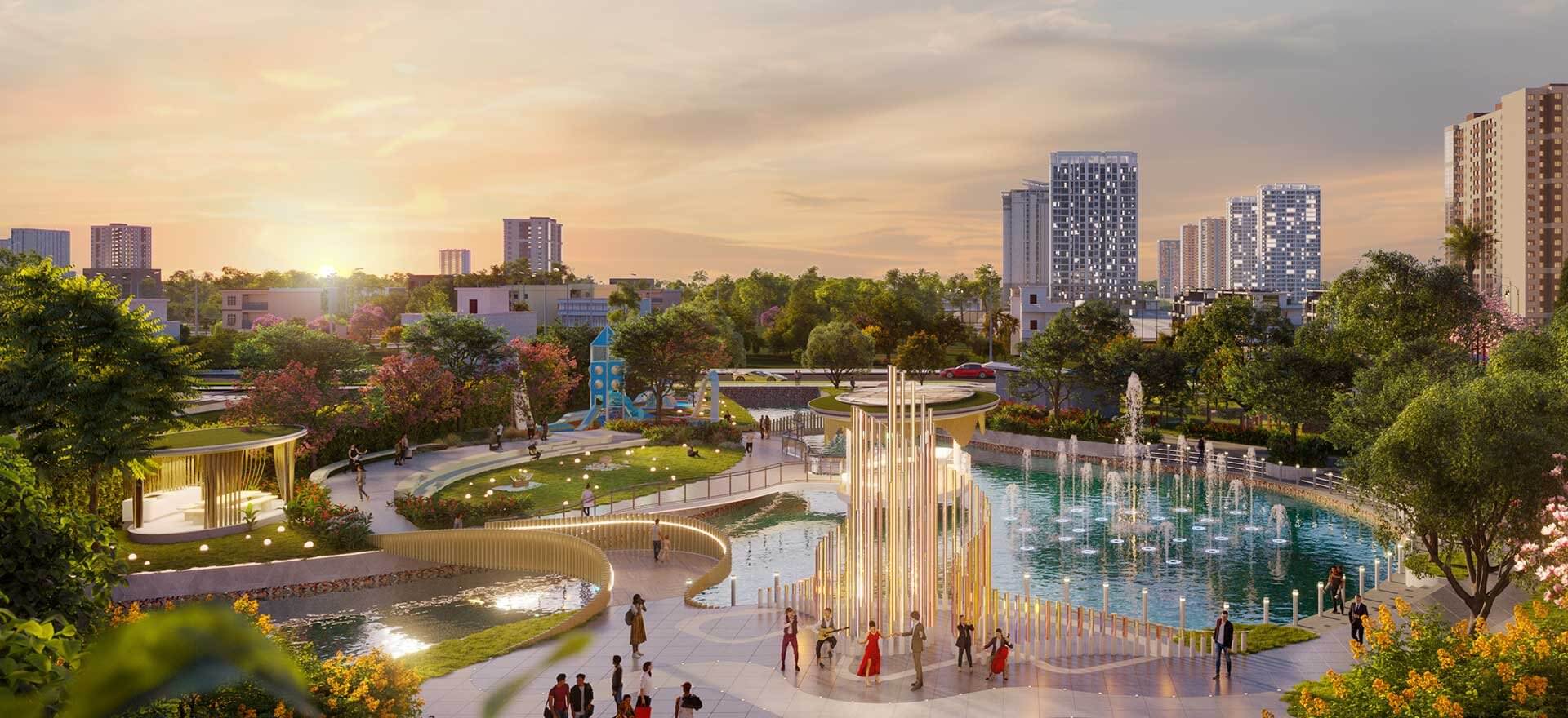 Công viên - Chuẩn mực sống mới