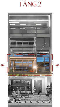 Building Rendering Tầng 2